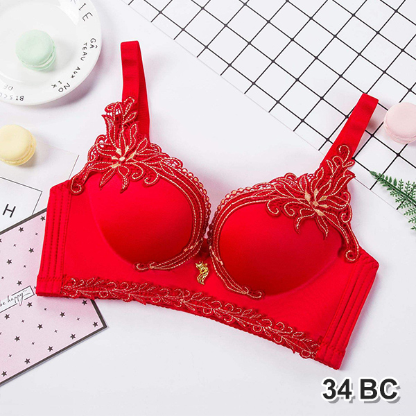 BRA025RD-34B 紅色/34BC